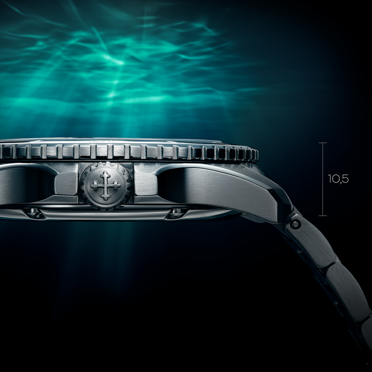 Venezianico Nereide Tungsteno 39 Mother-of-Pearl Diver 200m Watch