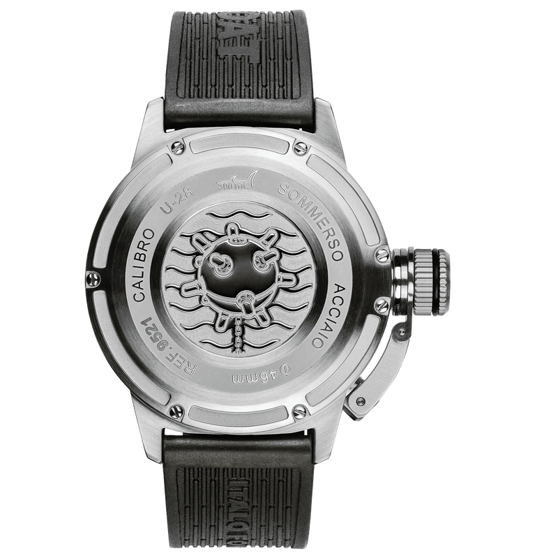 U-Boat Sommerso Ceramic Bordeaux Men's Black Watch U9521