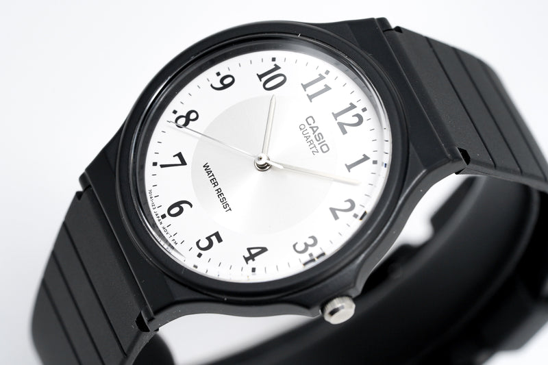 Casio Watch Collection Black Silver MQ-24-7B3LDF