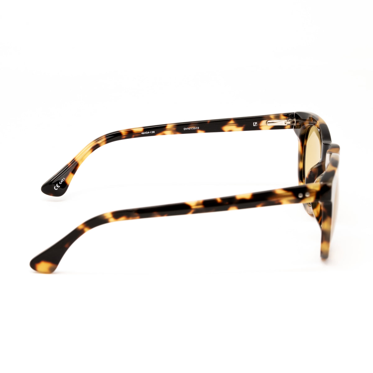 Lunettes De Soleil Dries Van Noten By Linda Farrow DVN133 - Monture Tortue 46/24/138 Pour Homme, Neuves Avec étiquettes