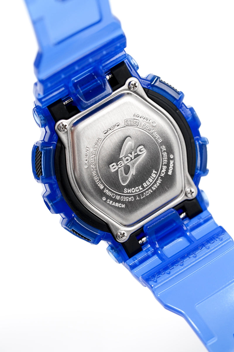 Casio G-Shock Baby-G Watch Big Case Blue Aqua Planet