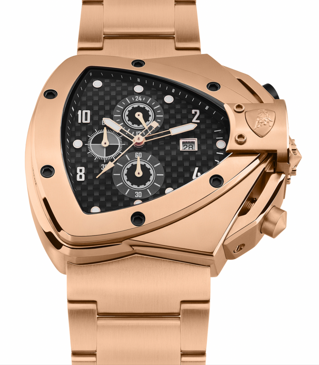 インリン　オブ　ジョイトイ　ゴールデンタイム Time Teller Chrono Watch | Gold / Black / Gold | Chronograph