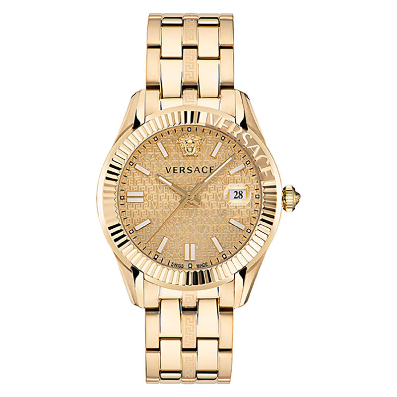 Versace Greca Time Men's Champagne Watch VE3K00522