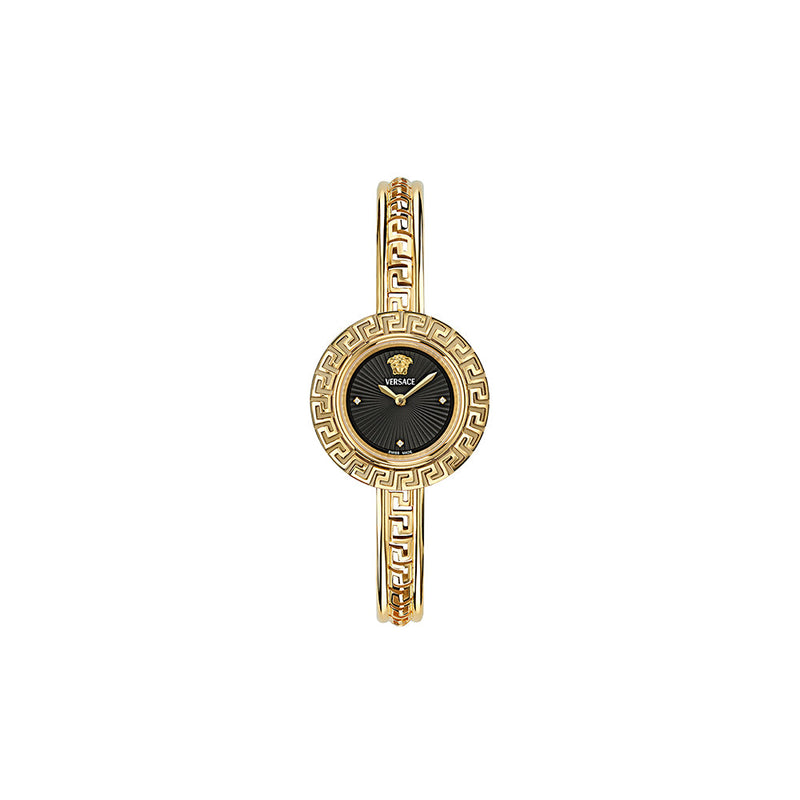 Versace Iconic La Greca Ladies Gold Watch VE8C00524