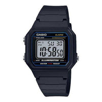 Casio Watch Chronograph Digital Black W-217H-1AVDF
