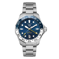 Tag Heuer WBP2010.BA0632 Men's Automatic Aquaracer GMT Blue Watch