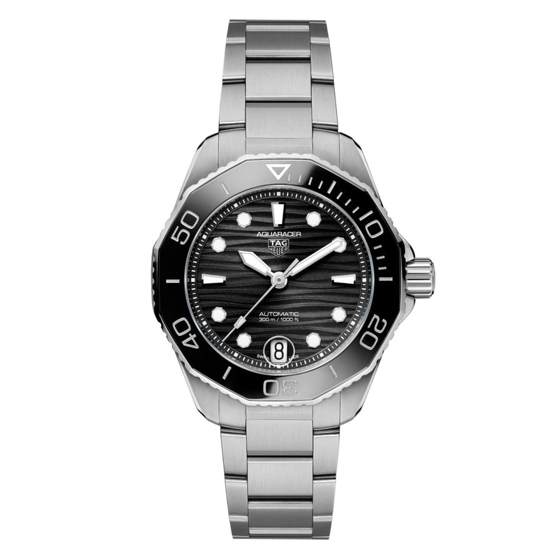 Tag Heuer WBP231D.BA0626 Ladies Automatic Aquaracer Professional 300 Black Watch