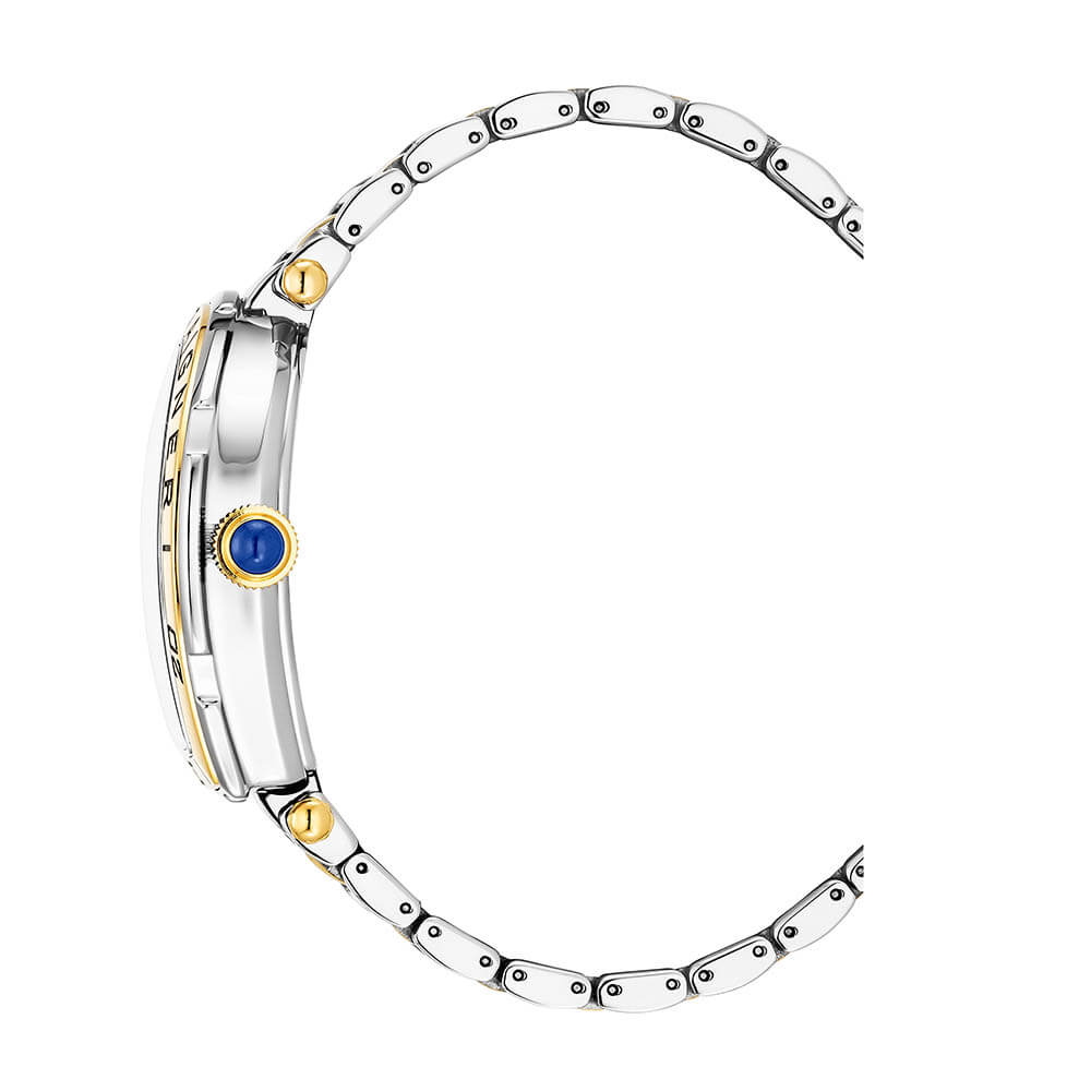 Aigner Trapani Men's Two-Tone Silver Yellow Gold Stainless Steel Watch, view 2