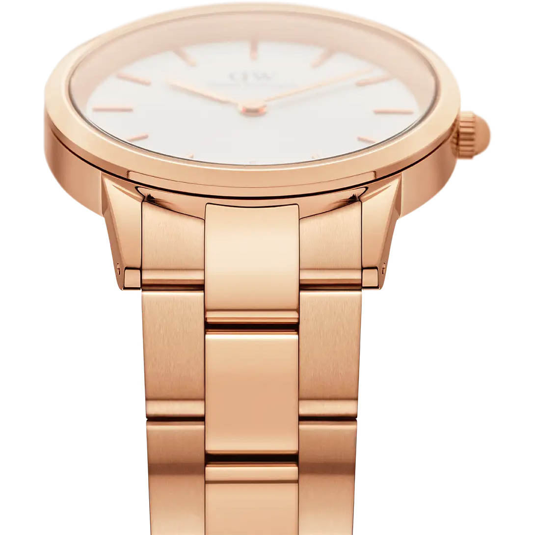 Daniel Wellington Iconic Link Rose Gold Watch