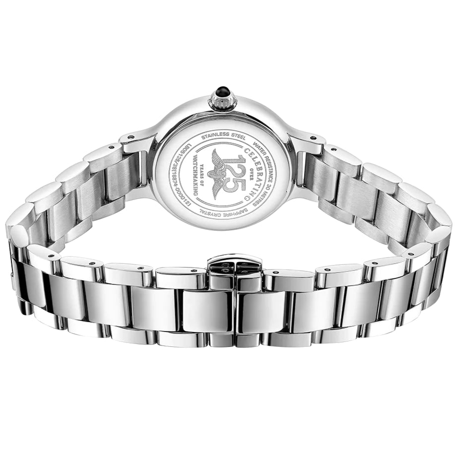 Orologio Donna Rotary Elegance LB05136/41 – Quadrante MOP, Bracciale Bicolore, Funzione Fase Lunare E Calendario