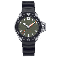 Automatic Watch - Hamilton Khaki Navy Frogman Auto Men's Green Watch H77455360