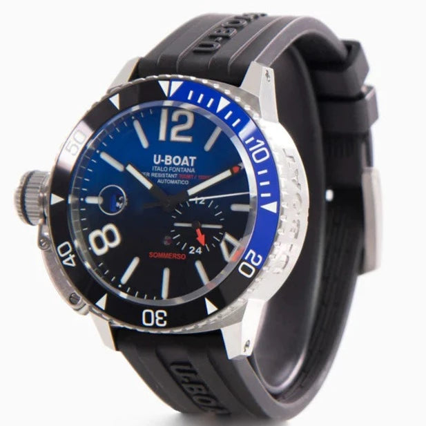 Automatic Watch - U-Boat Sommerso 46 SS Black Men's Watch U9519