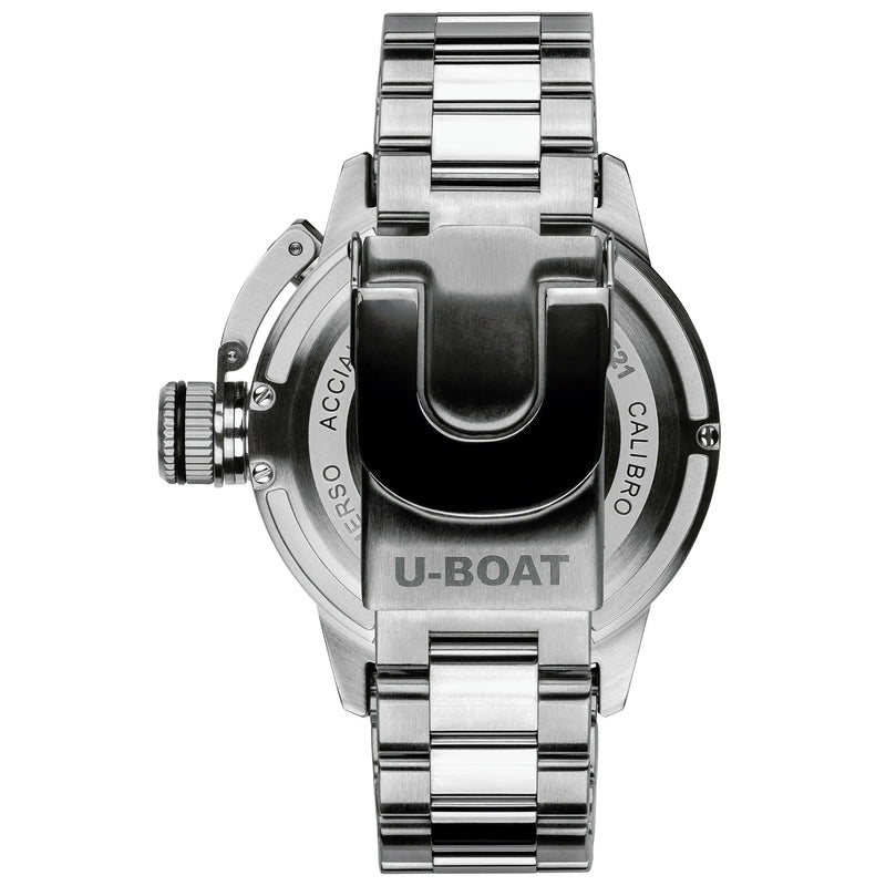 Automatic Watch - U-Boat Sommerso 46 SS Black MT Men's Watch U9520/MT