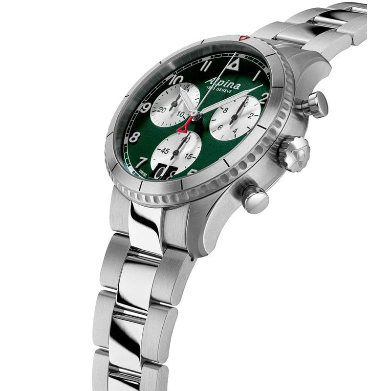 Chronograph Watch - Alpina Startimer Pilot Quartz Chronograph Big DateWatch