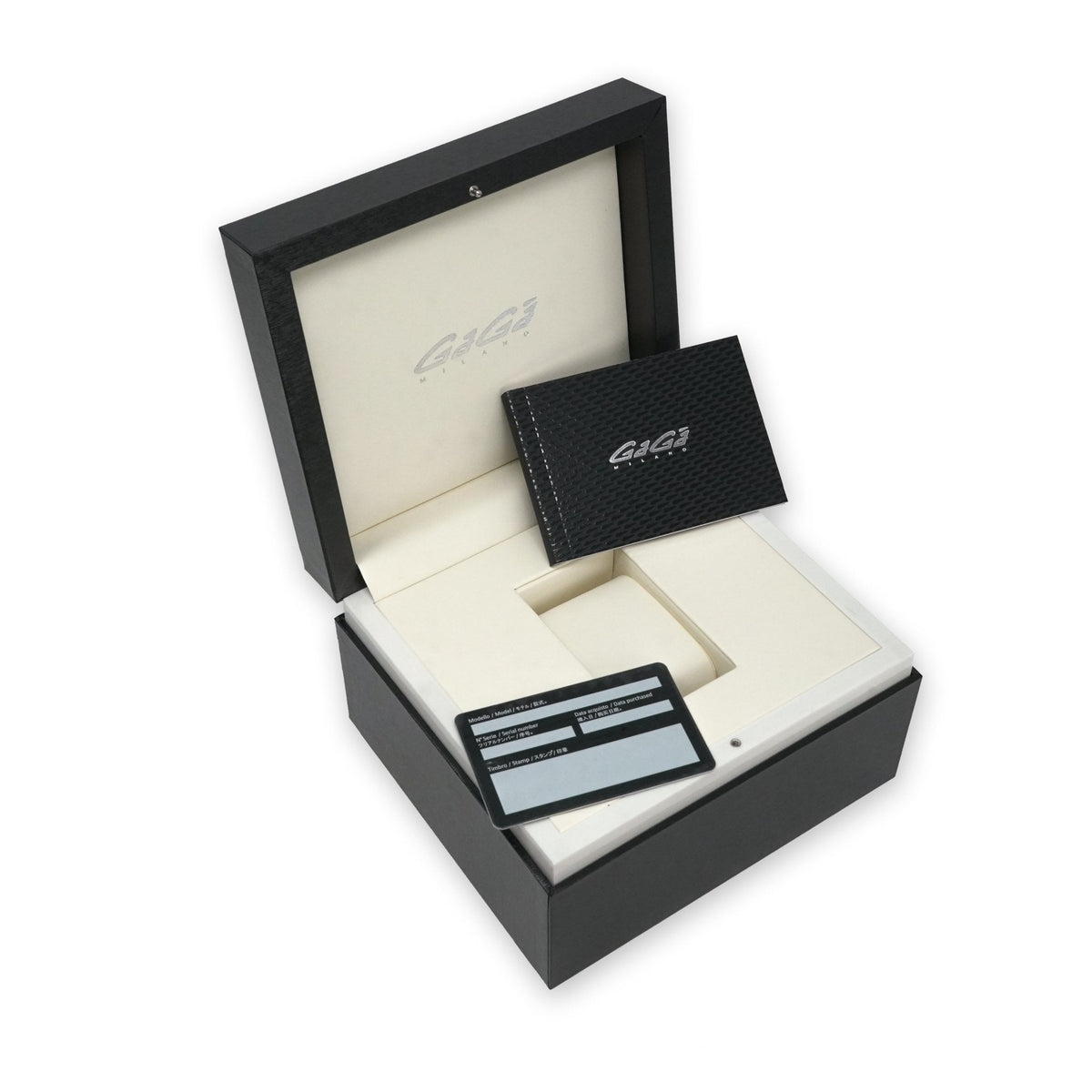 GaGa MILANO オリジナル時計BOX Gagà Milano Watch Manuale 48mm Special Edition Carbon