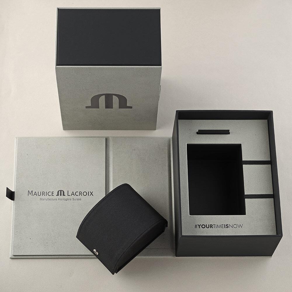 Maurice Lacroix Aikon Limited Edition Men's Blue Bronze Watch Maurice Lacroix Aikon Limited Edition Men's Blue Bronze Watch