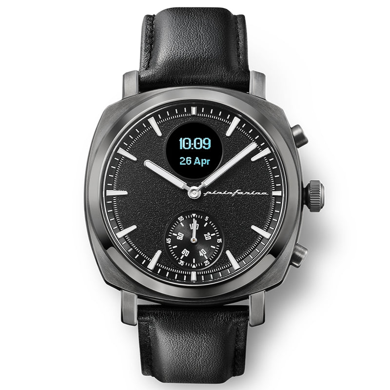 Smartwatch - Pininfarina Senso Hybrid Men's Black Smartwatch PMH01A-04