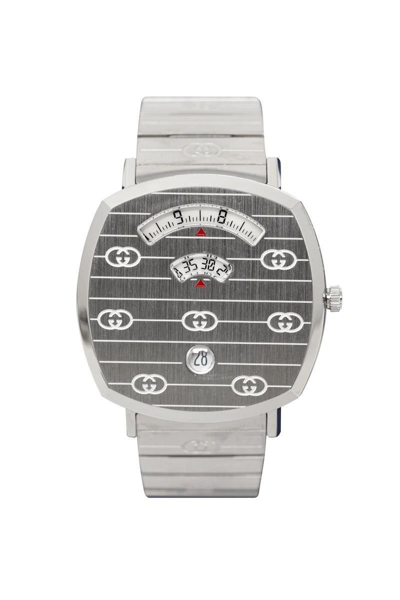 Gucci Watch Grip 38mm Silver