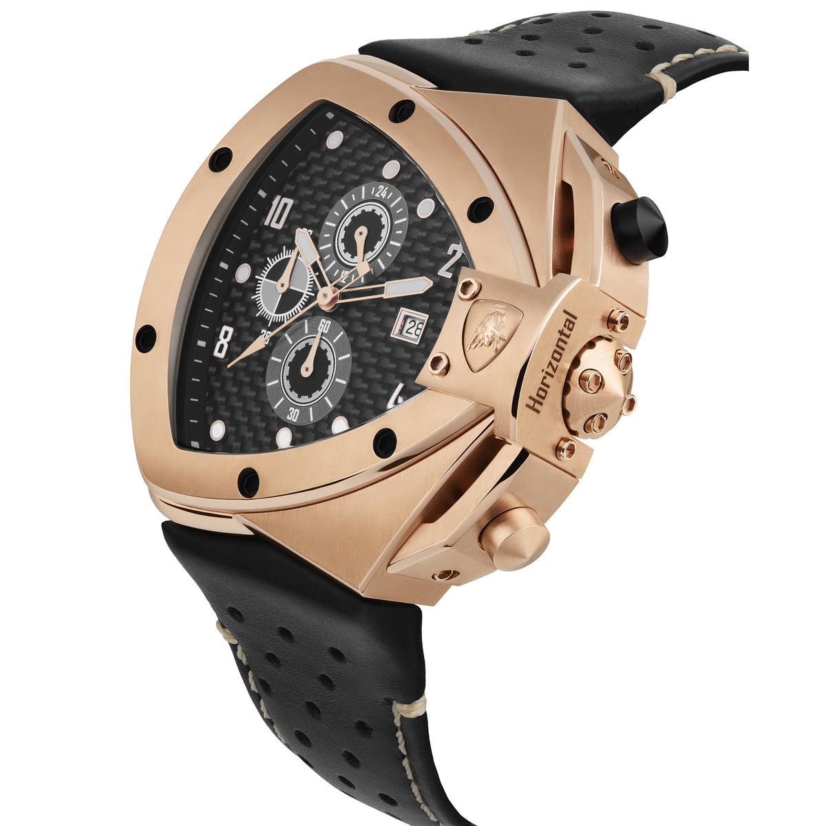 Tonino Lamborghini T20SH-C Spyder Horizontal Men's Rose Gold
