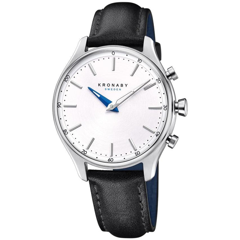 Analogue Smart Watch - Kronaby S0657/1 Ladies Black Sekel Hybrid Smartwatch
