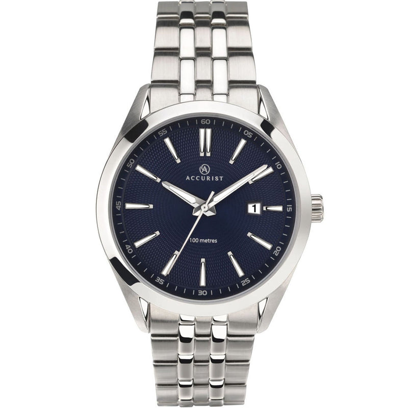 Analogue Watch - Accurist 7220 Men's Blue Signature Classic Watch