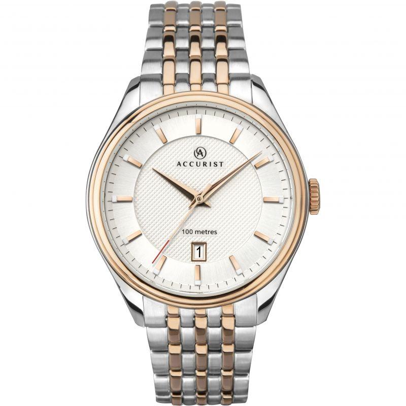 Analogue Watch - Accurist 7267 Men's Two-Tone Watch