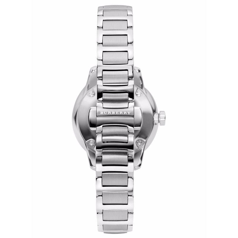 Analogue Watch - Burberry BU10108 Ladies Silver The Classic Watch