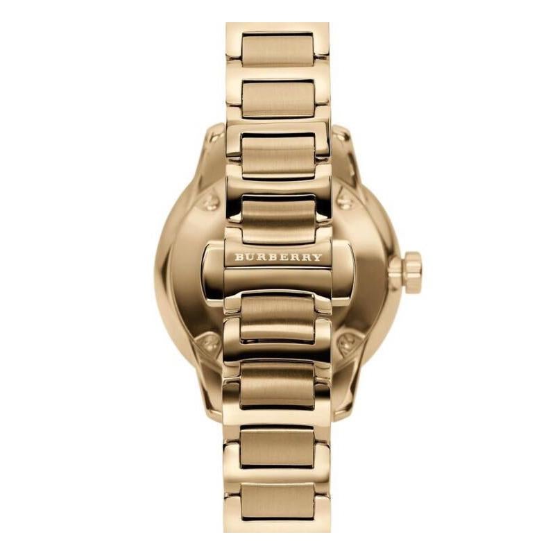Analogue Watch - Burberry BU10109 Ladies Gold The Classic Watch