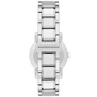 Analogue Watch - Burberry BU9220 Ladies The City Diamond White Watch