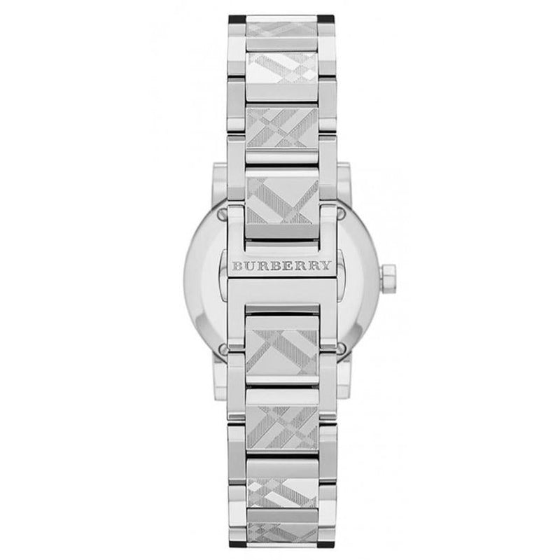 Analogue Watch - Burberry BU9233 Ladies The City Engraved Silver Watch