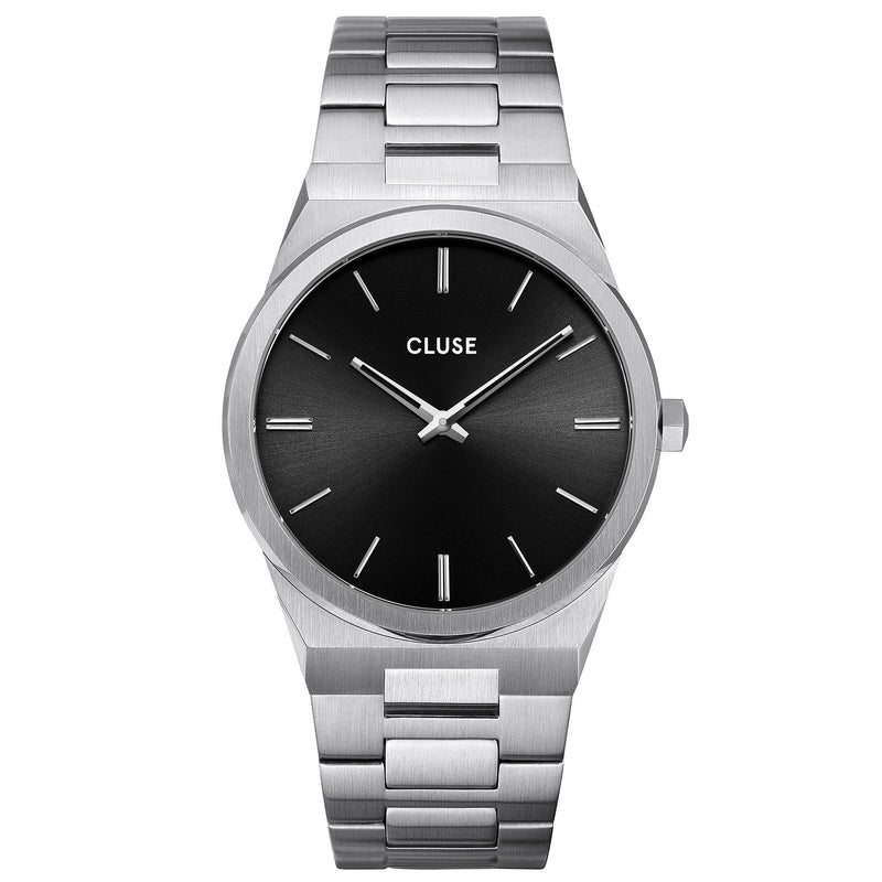 Analogue Watch - Cluse Black Vigoureux Watch CW0101503004