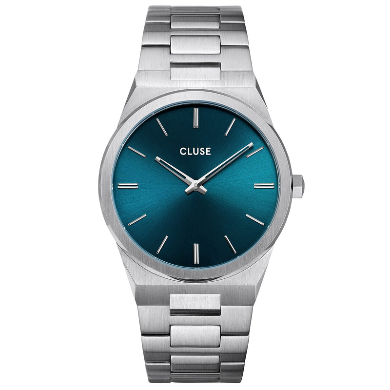 Analogue Watch - Cluse Petrol Blue Vigoureux Watch CW0101503003