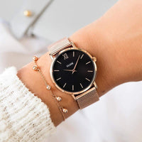 Analogue Watch - Cluse Rose Gold Minuit Watch CW0101203003