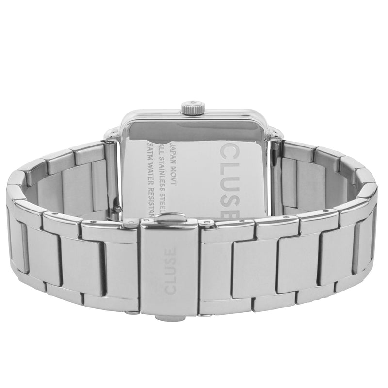 Analogue Watch - Cluse White Pearl La Tétragone Watch CL60025S