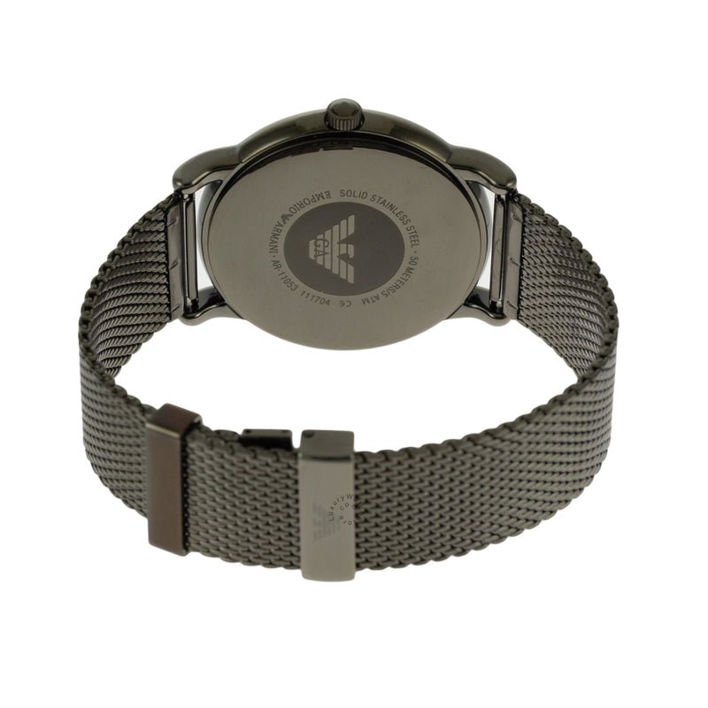 Analogue Watch - Emporio Armani AR11053 Men's Gunmetal Watch