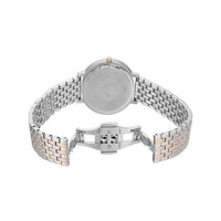 Analogue Watch - Emporio Armani AR11113 Ladies Silver Rose Gold Watch