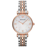 Analogue Watch - Emporio Armani AR1683 Ladies Rose Gold Watch