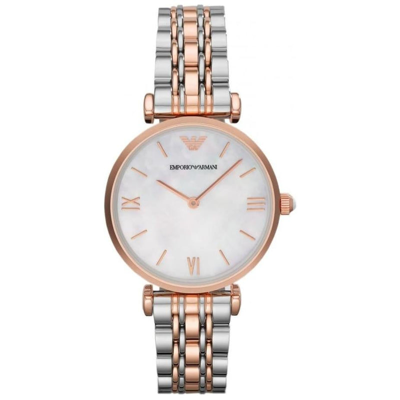 Analogue Watch - Emporio Armani AR1683 Ladies Rose Gold Watch