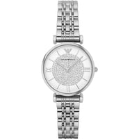 Analogue Watch - Emporio Armani AR1925 Ladies Silver Watch