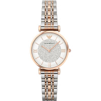 Analogue Watch - Emporio Armani AR1926 Ladies Rose Gold Watch