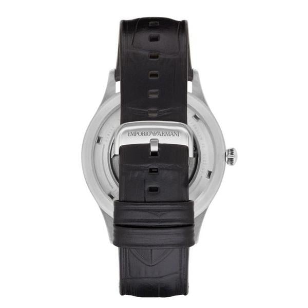 Analogue Watch - Emporio Armani AR2072 Men's Meccanico Black Watch