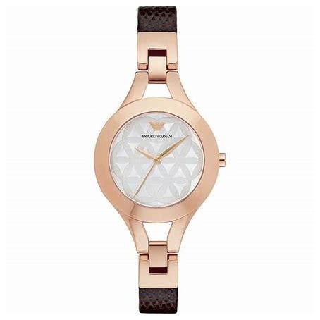 Analogue Watch - Emporio Armani AR7431 Ladies Rose Gold Watch
