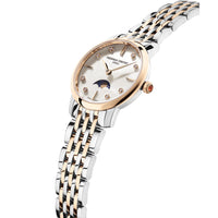 Analogue Watch - Frederique Constant Ladies Fc Slimline Moonphase Two-Tone Watch FC-206MPWD1S2B