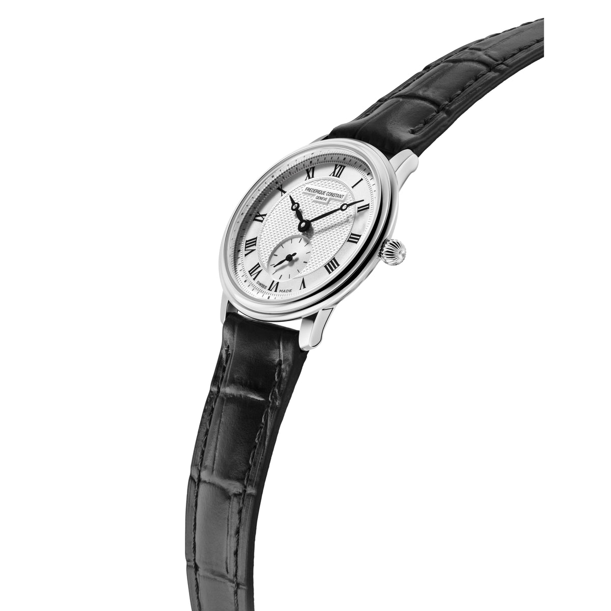Frederique Constant Ladies Fc Slimline Small Seconds Black Watch