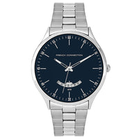 Analogue Watch - French Connection FC143SM Men's Original Silver Watch