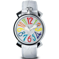 Analogue Watch - Gaga Milano Ladies White Manuale Steel Watch 5020.01