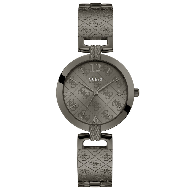 Analogue Watch - Guess W1228L4 Ladies Grey G Luxe Watch