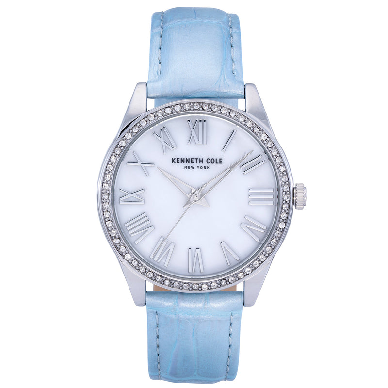 Analogue Watch - Kenneth Cole Ladies Blue Watch KC50941002