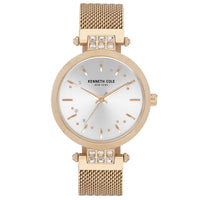 Analogue Watch - Kenneth Cole Ladies Gold Watch KC50960004