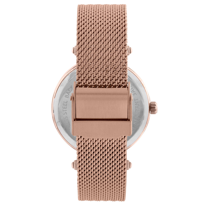 Analogue Watch - Kenneth Cole Ladies Rose Gold Watch KC50960002